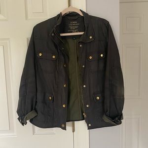 J Crew Relaxed Boyfriend Fit Jacket - M